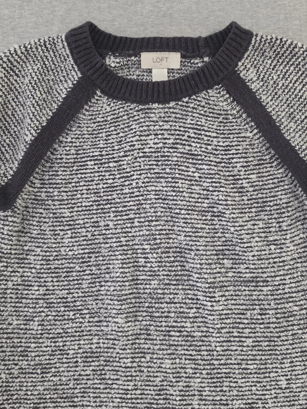 Gray Marled Crewneck Sweater - Women